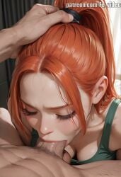 1girls 1girls1boy ai_generated animated animation beautiful blowjob blowjob_face breasts cum cute cute_face deepthroat female fevideos hi_res highres licking_penis naked nude original_character sex smooth_skin straight sucking sucking_penis tagme video