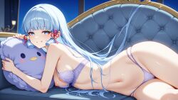 kamisato ayaka from genshin impact