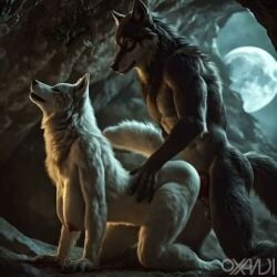 ai_generated animated anthro balls big_breasts canid canine cum female furry male male/female oxandi penetration penis realistic sex straight_sex tagme video wolf