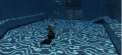 1girls aquaphilia ass bubbles butt drowning female female_only imp imp_midna midna nintendo nude solo swimming the_legend_of_zelda the_poolrooms twilight_princess underwater zantzusui