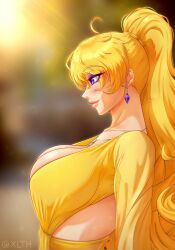 yang xiao long from rwby by xlth