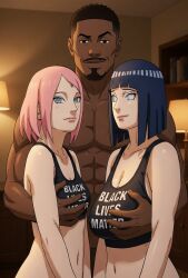 haruno sakura from black lives matter