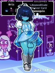 kris (dark world form) from deltarune by pink-chan