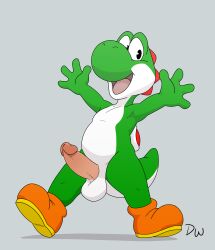 green yoshi from mario (series) by darkwolf79