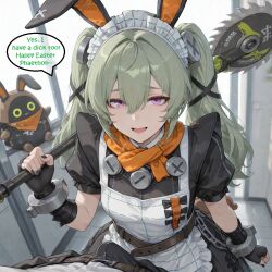1femboy 2boys ai_generated ass balls bangboo_(zenless_zone_zero) bunny_ears corin_wickes crossdressing dickgirl femboy femboy_on_male feminine_male futa_sans_pussy futanari gay gay_sex genderswap_(ftm) girly hoyoverse ian8766_(artist) imminent_sex intersex maid male male/male male_focus male_only mihoyo penis precum public rule_63 self_upload sissy sweat testicles trap yaoi zenless_zone_zero text english_text