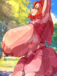 female tagme boobs breasts butt ass invincible atom_eve samantha_eve_wilkins okioppai