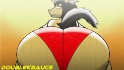2d 2d_(artwork) 2d_artwork 2d_animation animation gif 2026 loop animated animated_gif ass ass_focus butt butt_focus hyper_ass hyper_butt huge_ass huge_butt looking_at_viewer looking_back twerk twerking shaking_ass shaking_butt big_ass big_butt tagme doubleksauce simple_background equine anthro furry unicorn unicorn_horn panties horse tacticalfur amber_steel smile smiling_at_viewer