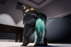 3d 3d_animation anal back_view dark-skinned_female dildo ebony_beryl_(minerva_gems) gem_(species) gemsona gif huge_dildo low-angle_view meatmench_(artist) oc riding_dildo shortstack steven_universe stomach_bulge tagme