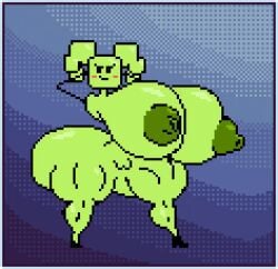 2025 animated mario_(series) mimi_(super_paper_mario) pixel_art super_paper_mario tagme the_inclined_trunk