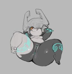 imp midna from the legend of zelda by okgaki
