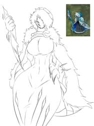 ice queen (plants vs zombies fusion) from plants vs zombies