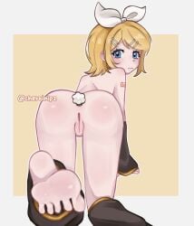 kagamine rin from vocaloid by cherrinipz