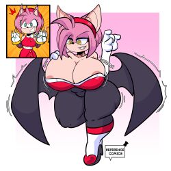 amy rose from sonic (series) by referencearts