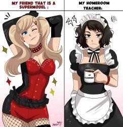 ann takamaki from megami tensei by karbuitt