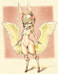 furry joka_(hiwai) nude rabbit wings