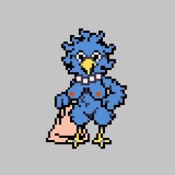 berdlys mom from deltarune by shushsalmon