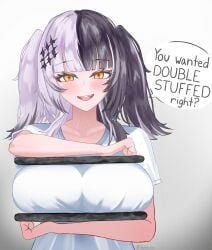 shiori novella from hololive by yahnuko