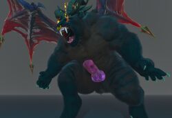 adeptussteve big_penis blood_in_mouth blood_on_face claws demon demon_horns demon_wings drool drool_string drooling fangs feline feline_humanoid feline_penis fire_eyes fur furry furry_male furry_only growling jaguar kral large_penis monster monster_boy monster_cock muscular muscular_male roaring threatening tiger wildlife_(video_game)
