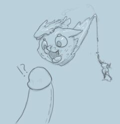 2018 ambiguous_gender anthro bashfulsprite diana feline feline flying flying_head gore hair invalid_tag mammal open_mouth penis self_decapitation short_hair sketch solo throwing