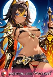 dehya (genshin impact) from genshin impact by noctrael