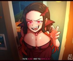 kamado nezuko from halloween by semidraws