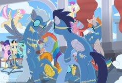 animal_ears cum cum_inside equine fellatio female friendship_is_magic horn horse horsecock male my_little_pony oral oral_sex orgasm pegasus penetration penis pony public rainbow_dash_(mlp) sex soarin_(mlp) spitfire_(mlp) straight_hair tail tom_smith unicorn wings wonderbolts_(mlp)