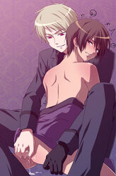 axis_powers_hetalia gilbert_weillschmidt honda_kiku japan_(hetalia) prussia_(hetalia) tagme