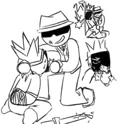 2boys anal anal_sex censored_face chance_(forsaken) crying forsaken_(roblox) gunplay hate_sex itrapped_(forsaken) nonconsensual rape roblox roblox_game robloxian shirt_tug tagme tagme_(artist) yaoi