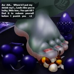 1:1 4_toes anal_beads anal_fluids antennae_(anatomy) anthro arthropod bee belly big_belly big_moobs bodily_fluids bondage bondage bound bound_micros bound_to_object brown_body brown_fur bumble_beans_(fujiyamasamoyed) bumble_bee_(species) buttplug canid canine dominant dominant_male dominant_nerd duo english_text feet fish foot_smother fujiyama_samoyed fur genitals glistening glistening_body hi_res humanoid_feet hybrid hymenopteran hyper insects larger_male low-angle_view magazine male male/male mammal marine micro moobs nails nerd nude obese obese_male overweight overweight_anthro overweight_male penis plantigrade plug_(sex_toy) porn_magazine pornography punishment raccoon_dog sex_toy shaded shark shrinking simple_background size_difference size_play size_transformation smile smothering soft_shading stepped_on stepping submissive submissive_male sweat tail tanuki text toenails toes toyification transformation watermark wesley_(wasabi)_wells wings worm's-eye_view yellow_body