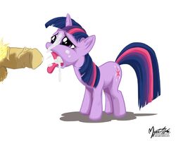 anonthemust balls cum cum_in_mouth cum_on_face cumshot equine erection female friendship_is_magic horn horse male my_little_pony orgasm penis pony purple_eyes sex smooth_skin tail tongue tongue_out twilight_sparkle_(mlp) two_tone_hair unicorn