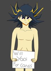 human male male_only solo yu-gi-oh! yu-gi-oh!_5d's yusei_fudo