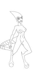 1girls alien_girl ben_10 ben_10_alien_force breasts female helen_wheels humanoid kineceleran