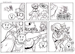 2boys a_link_to_the_past anal anal_sex big_penis black_and_white bottomless bully's_friend_(zelda) bully_(zelda) bunny_boy bunny_ears comic erection gay link link_(rabbit_form) male male/male male_only monster_rape neokat nintendo penis_size_difference rabbit rape reverse_stand_and_carry_position reverse_suspended_congress secretly_loves_it size_difference the_legend_of_zelda veiny_penis yaoi