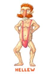 1boy artist_request borat_(cosplay) cosplay male male_only nigel_thornberry solo tagme what wild_thornberrys