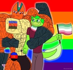 bara brump buff ethereal_monster ethereal_workshop my_singing_monsters pecs pride_colors pride_flag pride_month sexy swimsuit thong wublin wublin_island yooreek