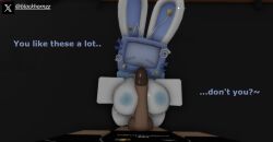 1boy 1girls 3d alley alleyway antenna_wire antennae antennae_(anatomy) areola areolae balls big_balls big_breasts big_cock big_penis blackhornzz boobjob breasts bunny_ears closed_eyes cute cute_face electronics female huge_breasts male object_head paizuri penis roblox roblox_avatar robloxian screen screen_face silvy_(silvythetvbunny) titjob tv_head twitter_username w_mouth