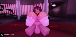 3d big_breasts blackhornzz brown_hair bunny_costume bunny_ears bunny_girl bunny_suit bunnysuit cum cum_in_pussy cum_inside cum_spurt female female genshin_impact grabbing hu_tao_(genshin_impact) long_hair looking_at_viewer playboy_bunny request roblox robloxian sex thick_thighs thigh_highs thighhighs twitter_username vaginal_penetration wink winking winking_at_viewer