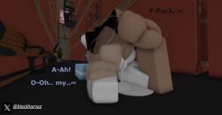 1boy 1girls 3d all_fours alley alleyway anal anal_sex bent_over big_ass big_balls big_cock big_penis blackhornzz bunny_ears cum cum_drip cum_dripping_out_of_pussy cum_in_pussy cum_inside cum_pool female half-dressed half_naked huge_ass male mating_press prone_bone pussy request roblox roblox_avatar robloxian screen_face sex silvy_(silvythetvbunny) thick_thighs tv_head twitter_username