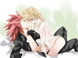 axel_(kingdom_hearts) disney gay kingdom_hearts male_only roxas square_enix tagme