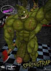 springtrap (fnaf) from dead by daylight by sondinker fazbear's