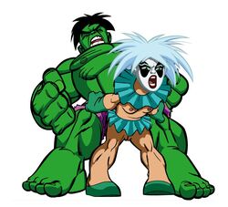 female green_skin hulk male/female marvel marvel_comics screaming_mimi super_hero_squad tagme