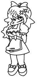 1futa blush dickgirl female female_only fnf fnf_mod friday_night_funkin friday_night_funkin_mod moana_melville oc original_character tagme unknown_artist white_background