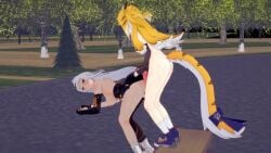 <1_second_video 1futa 1girls 3d animal_tail artist_request bent_over blonde_hair futa_on_female futanari ju_fufu koikatsu long_hair pussy_juice sex sex_from_behind shorter_than_10_seconds source_request standing standing_sex tagme tail thiren tiger_girl video white_hair yixuan_(zenless_zone_zero) zenless_zone_zero