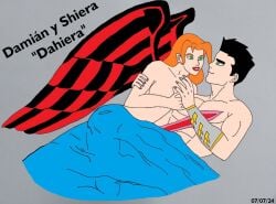damian_wayne dcau hawkgirl ibnalxuffasch94 justice_league_unlimited shiera_sanders