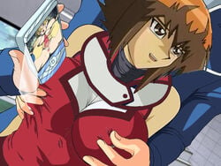 alexis_rhodes jaden_yuki rule_63 yu-gi-oh! yu-gi-oh!_gx