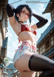 sarada uchiha from boruto: naruto next generations by hell-pantsu
