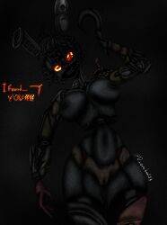 1girls big_breasts bonnie_(cally3d) breasts danionebyall53_(artist) endoskeleton five_nights_at_freddy's five_nights_at_freddy's:_secret_of_the_mimic fnaf mimic prototype prototype_design stalker the_mimic the_mimic_(fnaf)