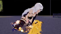 <1_second_video 1futa 1girls 3d animal_tail artist_request blonde_hair breasts cowgirl_position futa_on_female futanari ju_fufu koikatsu long_hair medium_breasts pussy_juice sex shorter_than_10_seconds small_breasts source_request tagme tail thiren tiger_girl video white_hair yixuan_(zenless_zone_zero) zenless_zone_zero