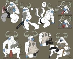 2d anthro caprine condom cum cum_in_condom don't_starve don't_starve_(series) erect_penis erection gallows_(artist) goat horn klei_entertainment male male_penetrated male_penetrating male_penetrating_male oral oral_penetration penetration penis precum tagme tongue white_fur wortox