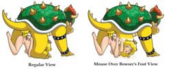 bowser bozzopervert breasts color crown ear_piercing female green_shell horns human insertion interspecies koopa male mario_(series) nintendo nude penis piercing princess_peach sex shell size_difference spiky_shell straight tagme testicles vulva